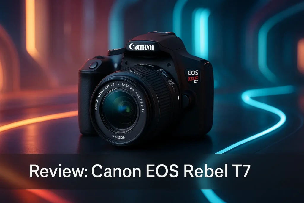 Canon EOS Rebel T7: Praticidade e Qualidade Profissional