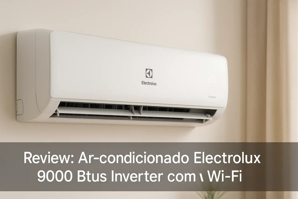 Ar-condicionado Electrolux 9000 Btus Inverter com Wi-Fi: Silêncio e Economia