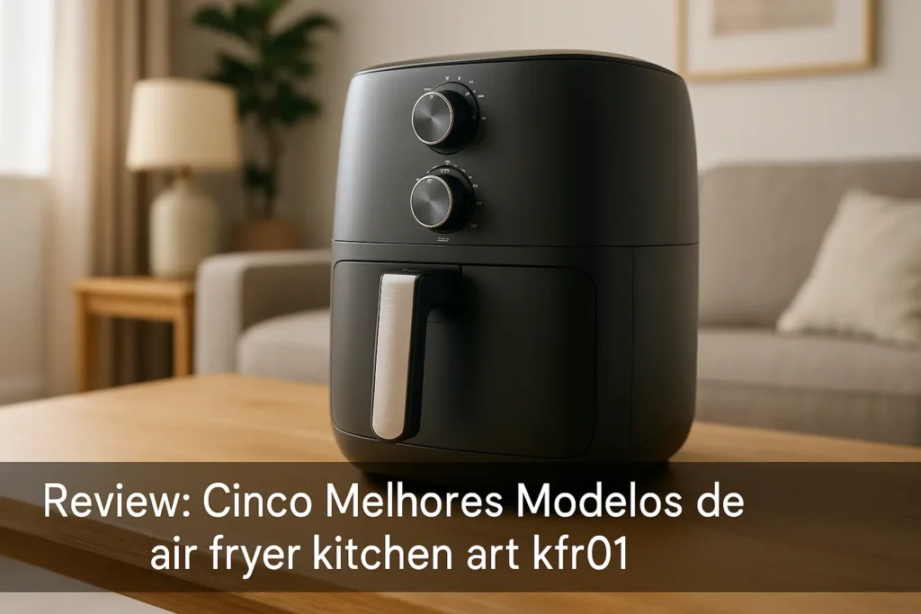 Cinco Melhores Modelos de air fryer kitchen art kfr01