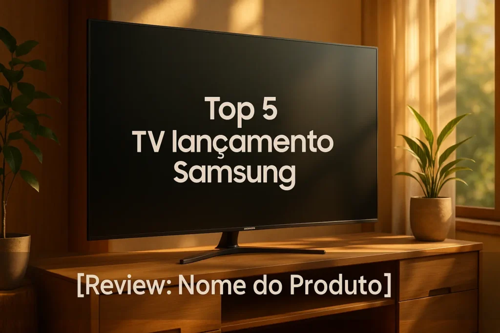 Top 5 TV lancamento Samsung