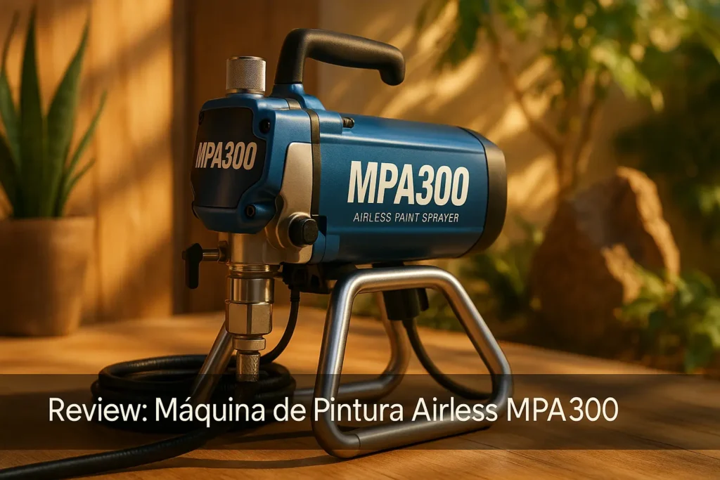 Máquina de Pintura Airless Mpa300: Potência e Precisão Profissional