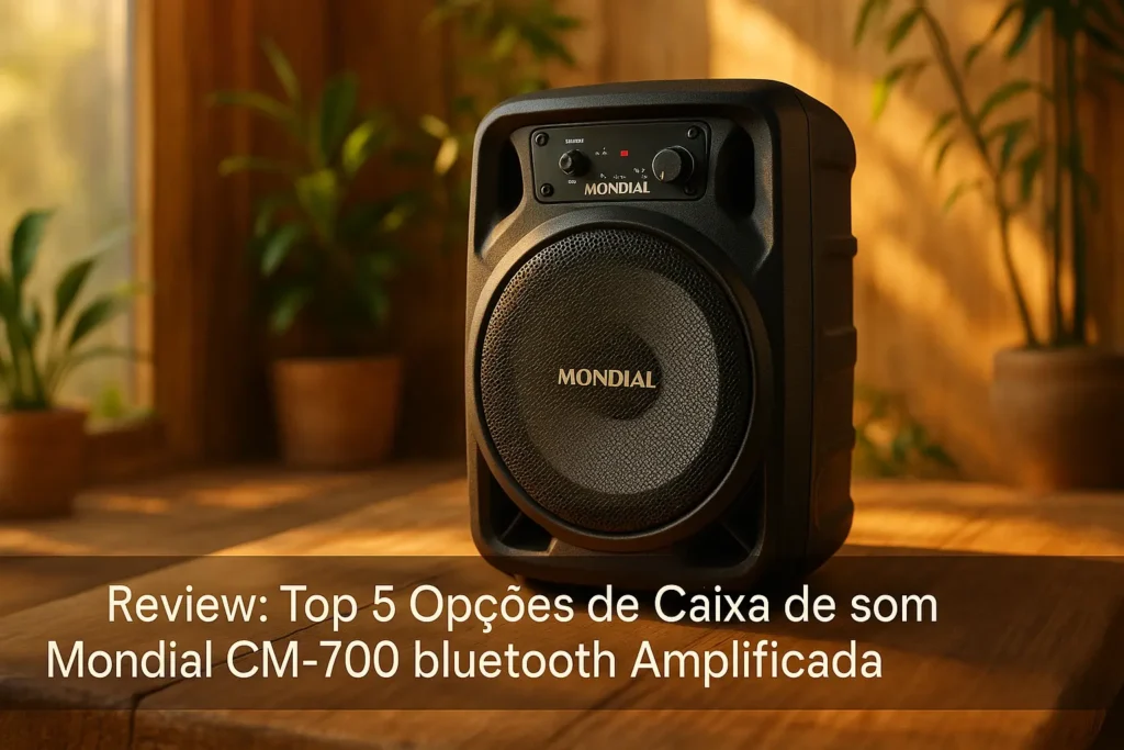 Top 5 Opções de Caixa de som Mondial cm-700 bluetooth amplificada