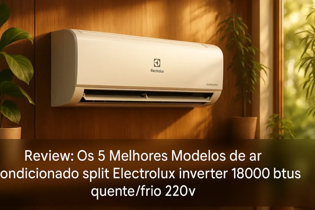 Os 5 Melhores Modelos de ar condicionado split Electrolux inverter 18000 btus quente/frio 220v