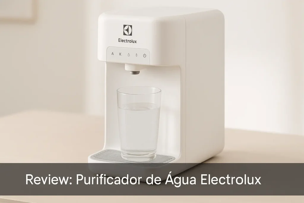 Principais Cinco purificador de água electrolux