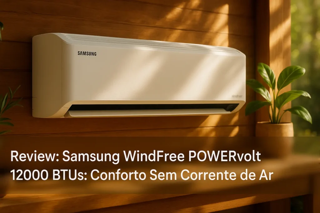 Samsung WindFree POWERvolt 12000 BTUs: Conforto Sem Corrente de Ar