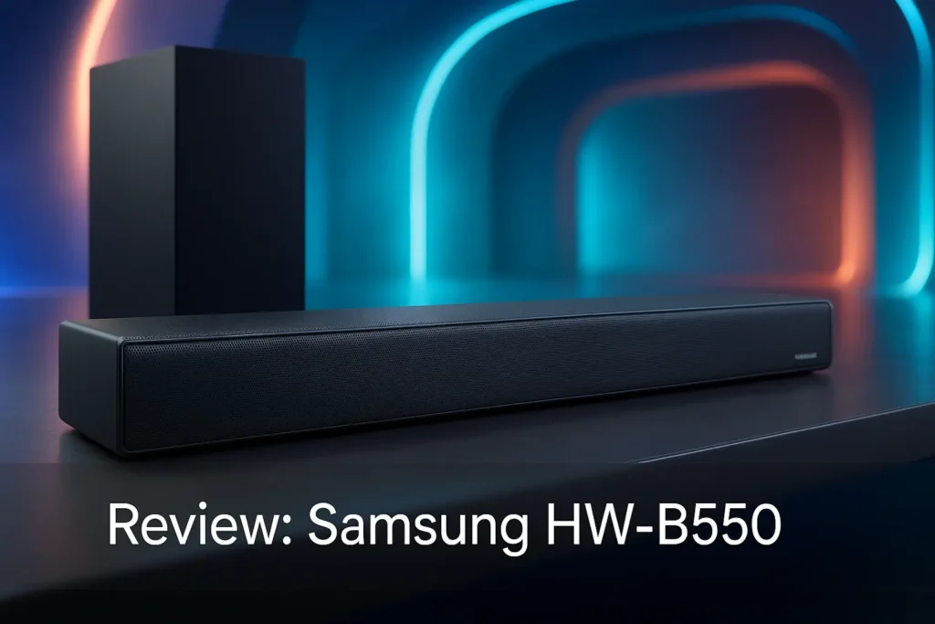 Top Cinco soundbar Samsung hw b550