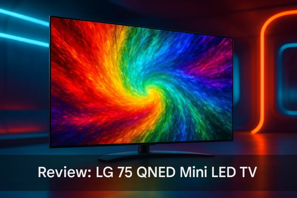 Principais Cinco LG 75 QNED mini led TV