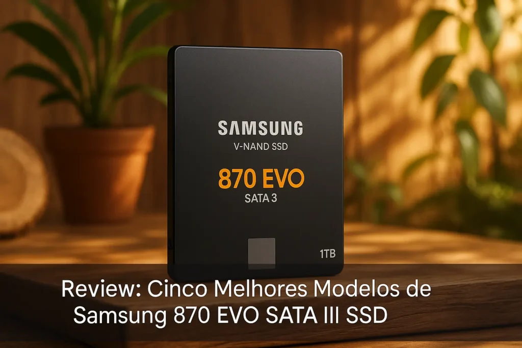 Cinco Melhores Modelos de Samsung 870 EVO sata iii SSD