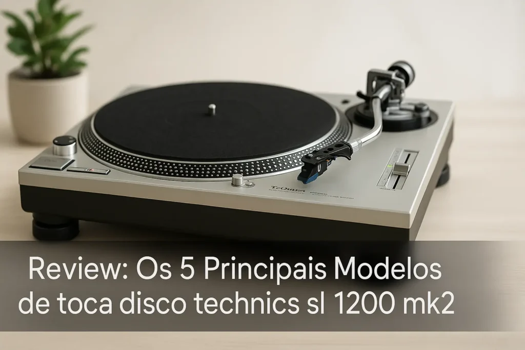 Os 5 Principais Modelos de toca disco technics sl 1200 mk2