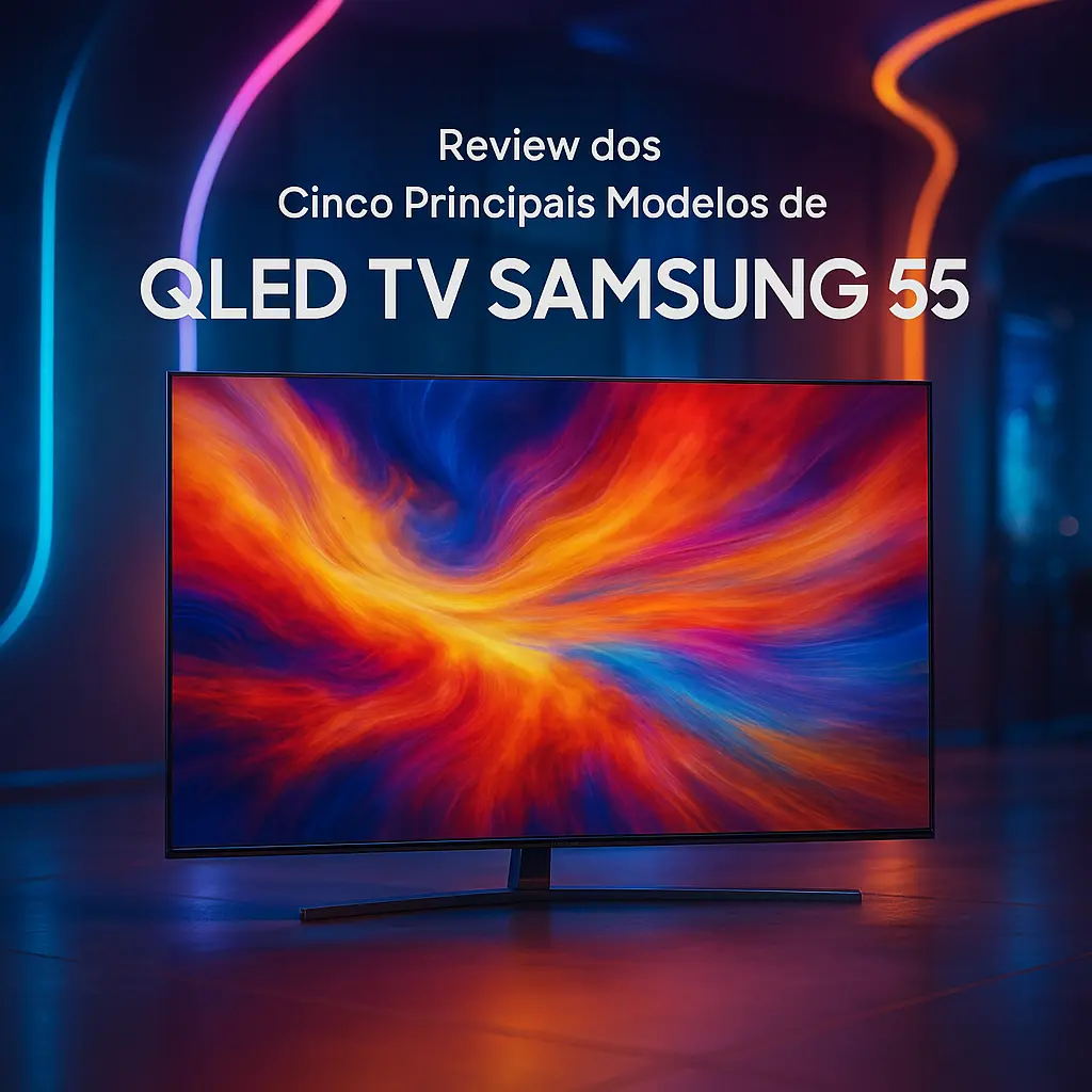 Cinco Principais Modelos de QLED TV Samsung 55