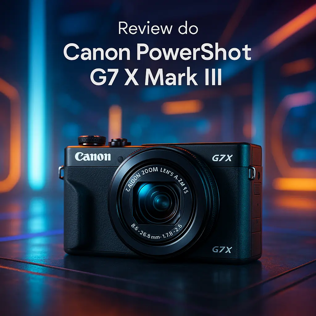 Canon Powershot G7X Mark III: Compacta, Poderosa e Ideal para Criadores