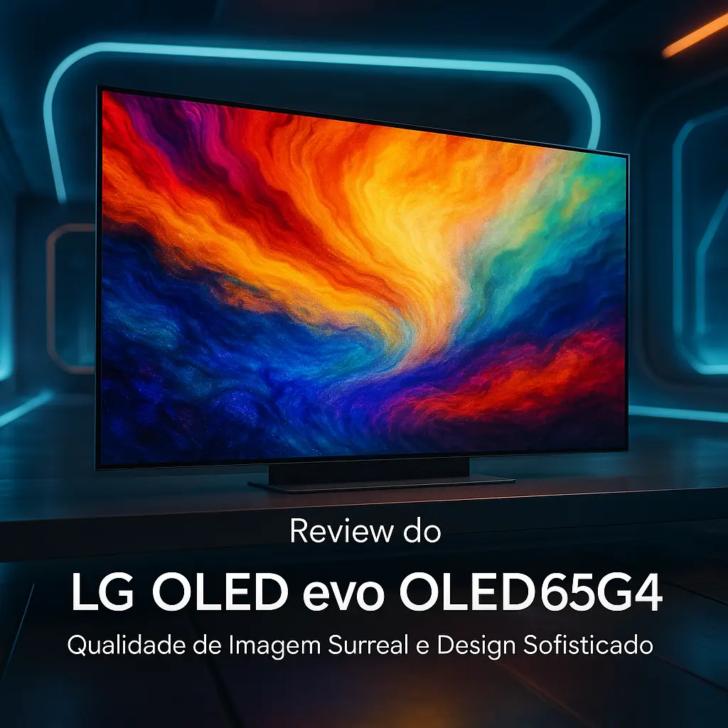 LG OLED evo OLED65G4: Qualidade de Imagem Surreal e Design Sofisticado