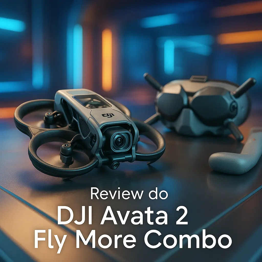 DJI Avata 2 Fly More Combo: voos acrobáticos com precisão e imersão total