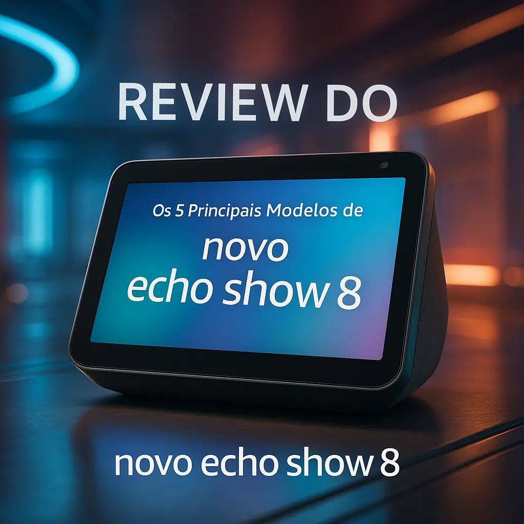 Os 5 Principais Modelos de novo echo show 8