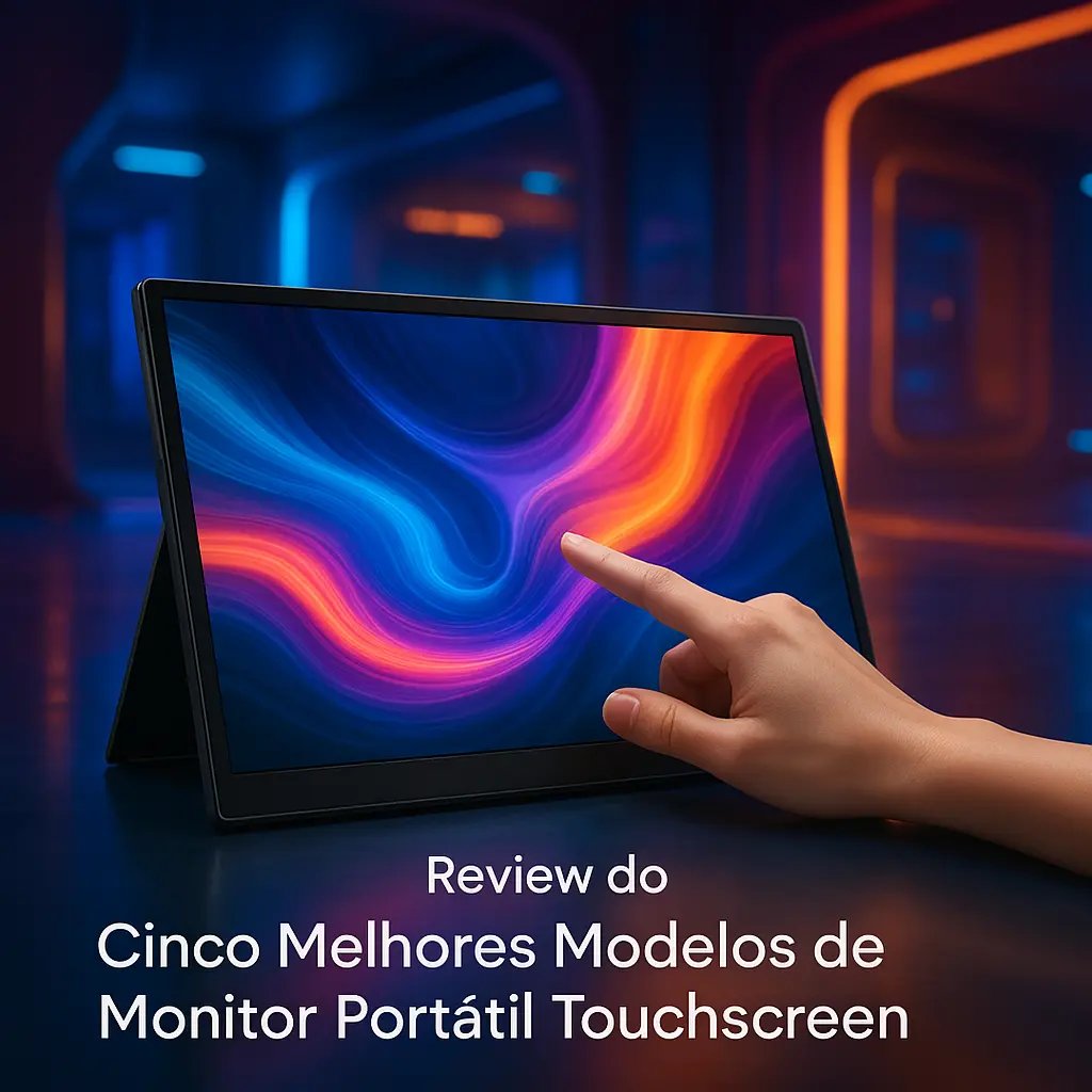 Cinco Melhores Modelos de monitor portátil touchscreen