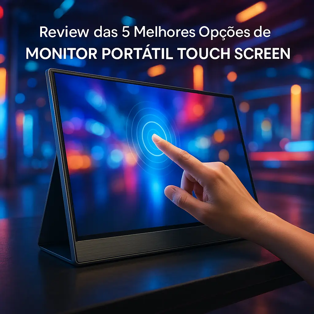 As 5 Melhores Opções de monitor portátil touch screen