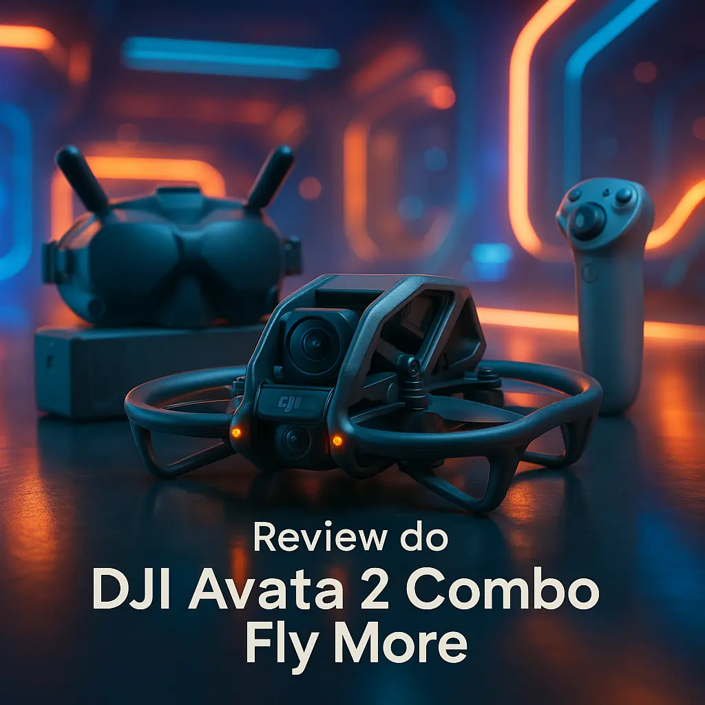 DJI Avata 2 Combo Fly More: Drone FPV com Câmera 4K e Experiência Imersiva