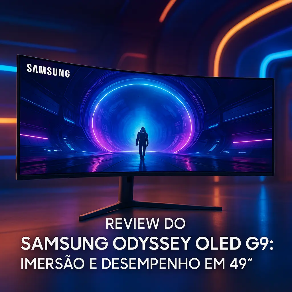 Samsung Odyssey OLED G9: Imersão e Desempenho em 49"