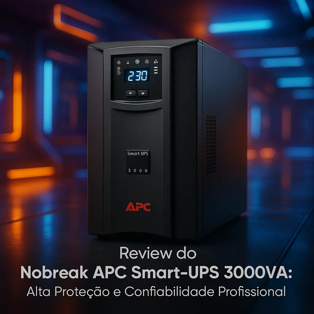 Nobreak APC Smart-UPS 3000VA: Alta Proteção e Confiabilidade Profissional