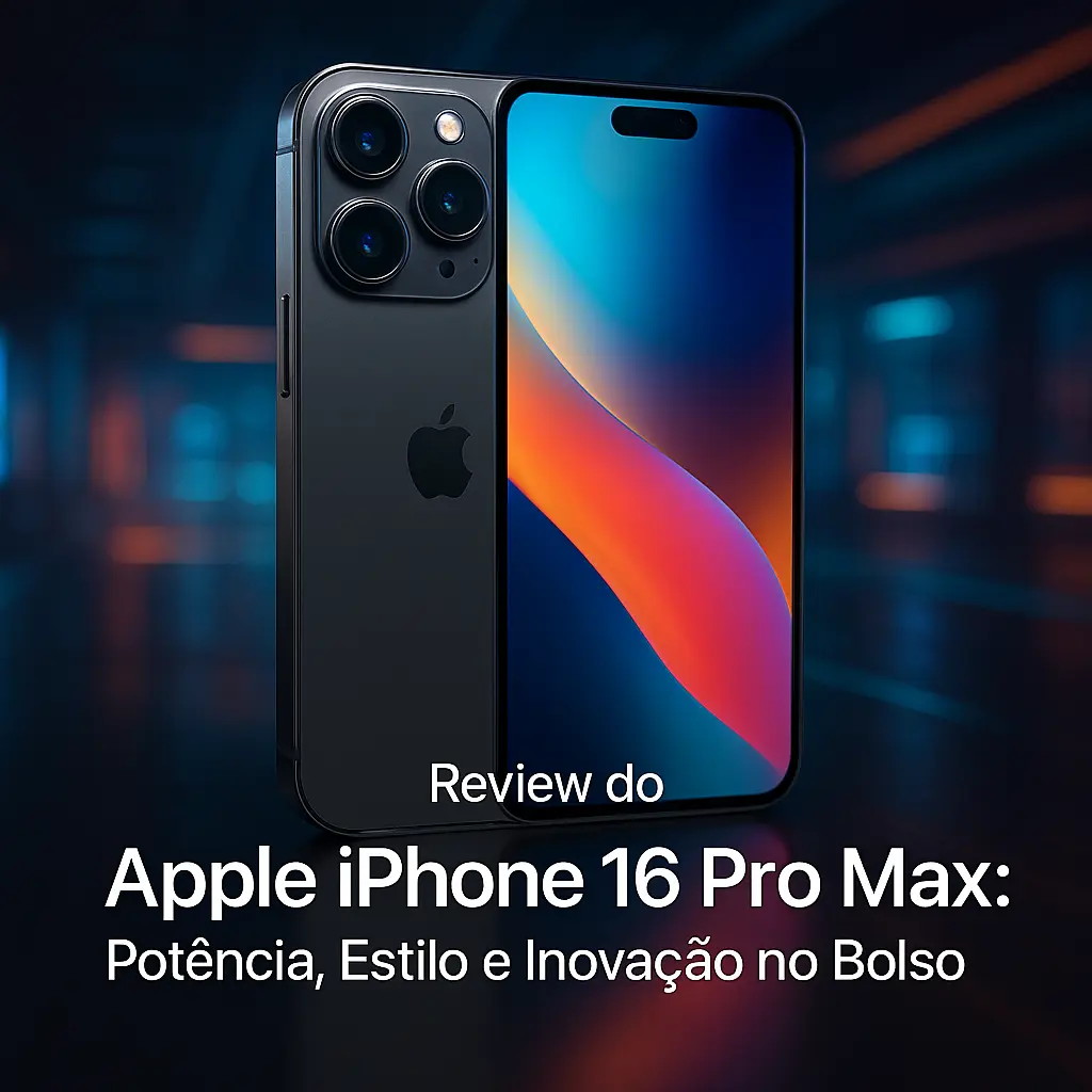 Apple iPhone 16 Pro Max: Potência, Estilo e Inovação no Bolso