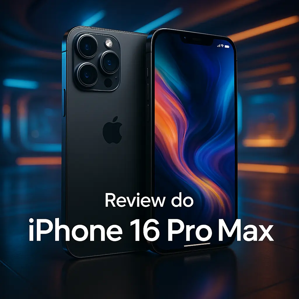 iPhone 16 Pro Max: desempenho extremo com câmera de 48 MP e até 33h de bateria