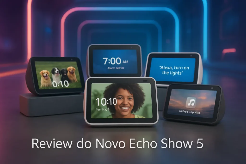 Os 5 Principais Modelos de novo echo show 5