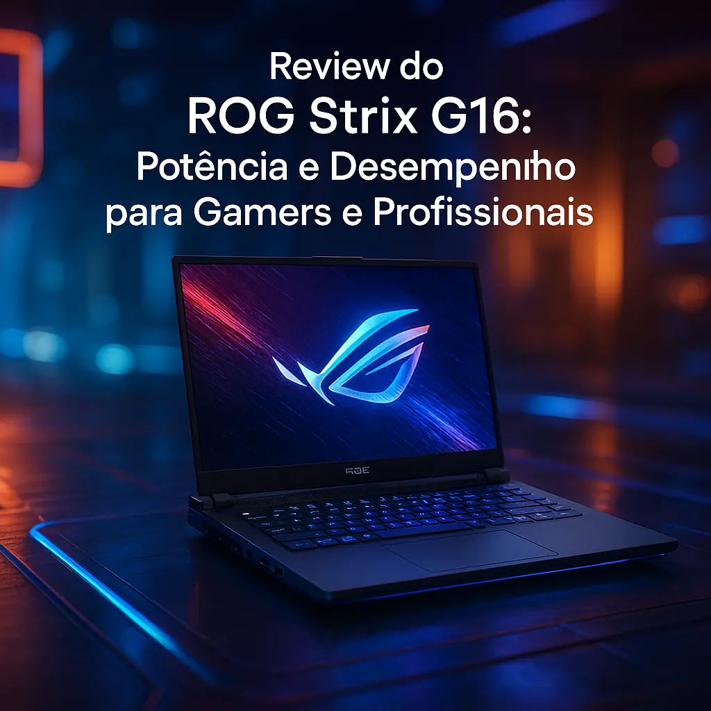 ROG Strix G16: Potência e Desempenho para Gamers e Profissionais