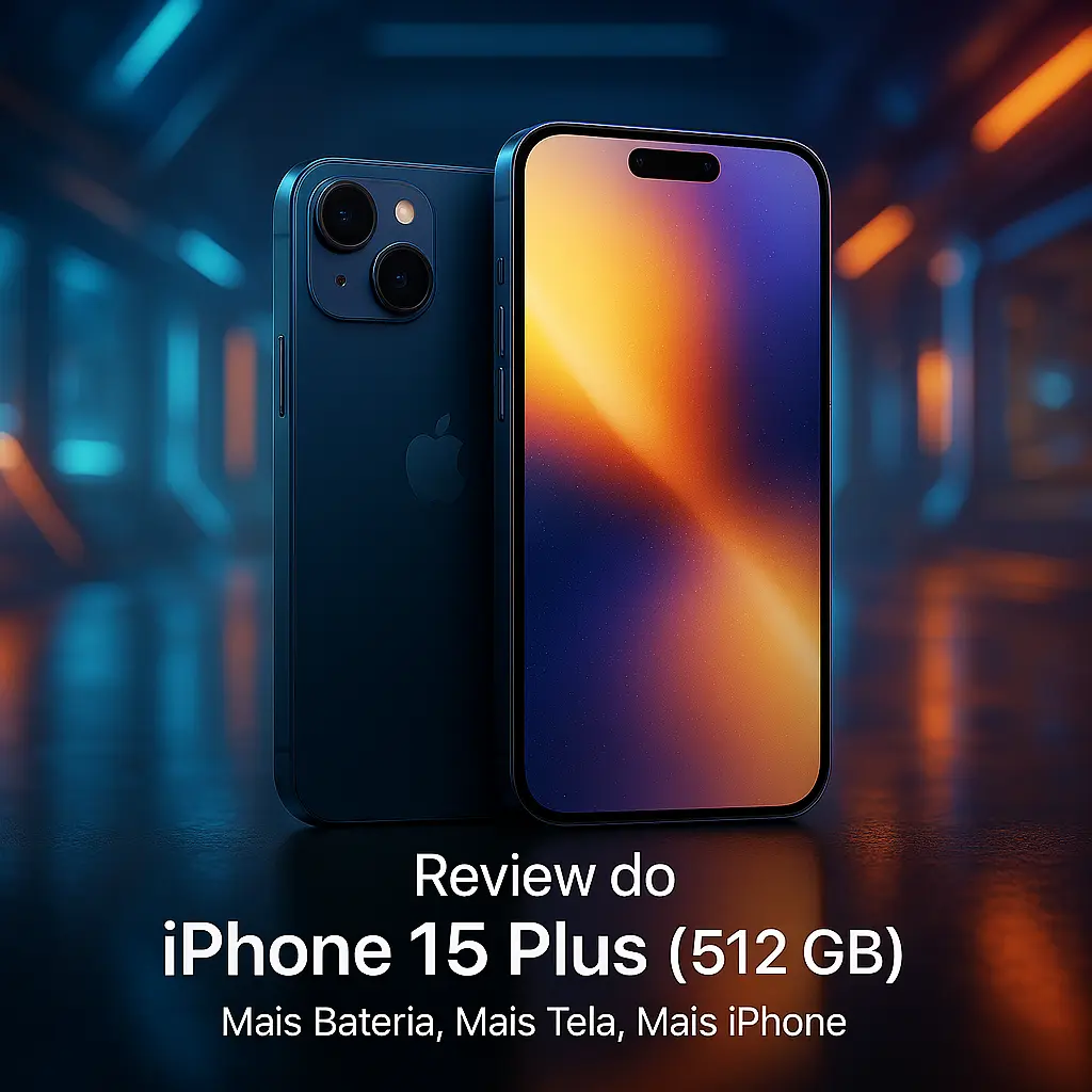iPhone 15 Plus (512 GB): Mais Bateria, Mais Tela, Mais iPhone