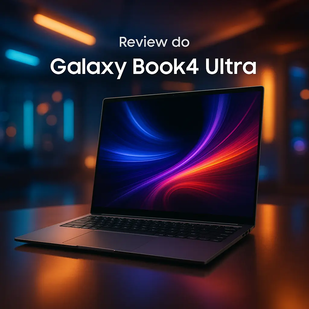 Galaxy Book4 Ultra: desempenho extremo com portabilidade e tela impecável