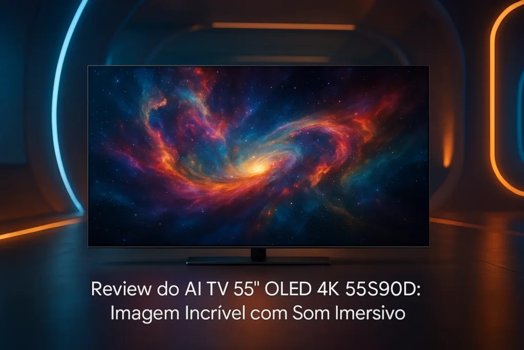 AI TV 55" OLED 4K 55S90D: Imagem Incrível com Som Imersivo