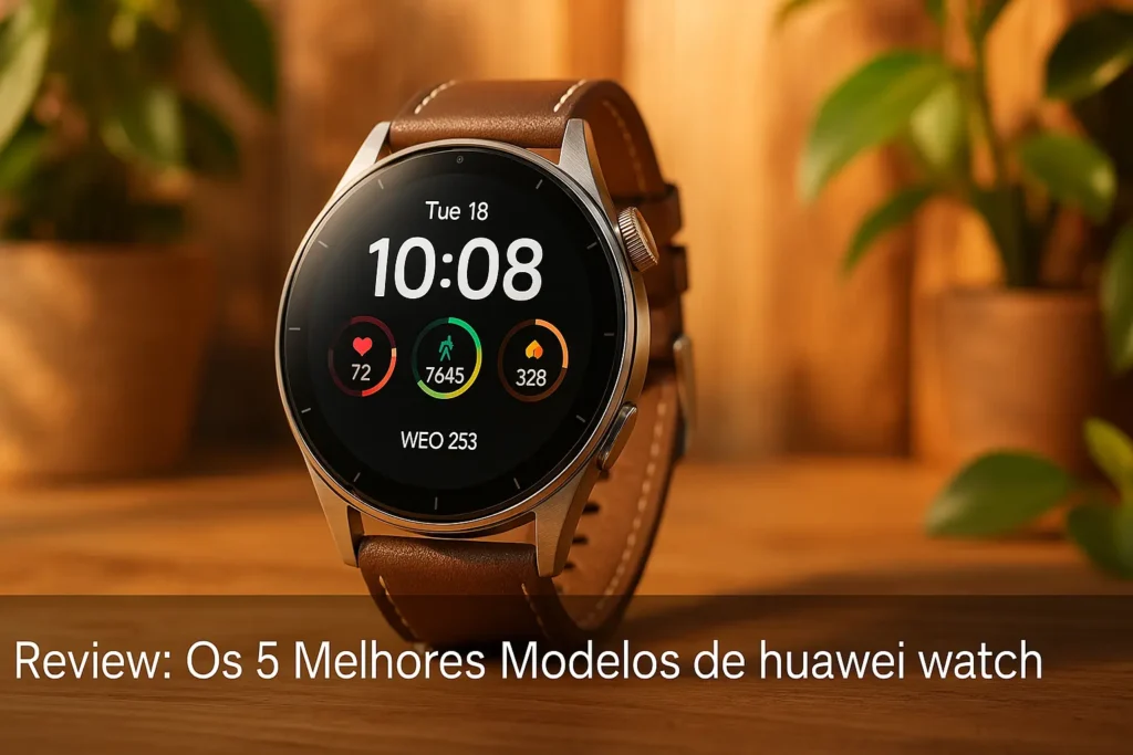 Os 5 Melhores Modelos de huawei watch