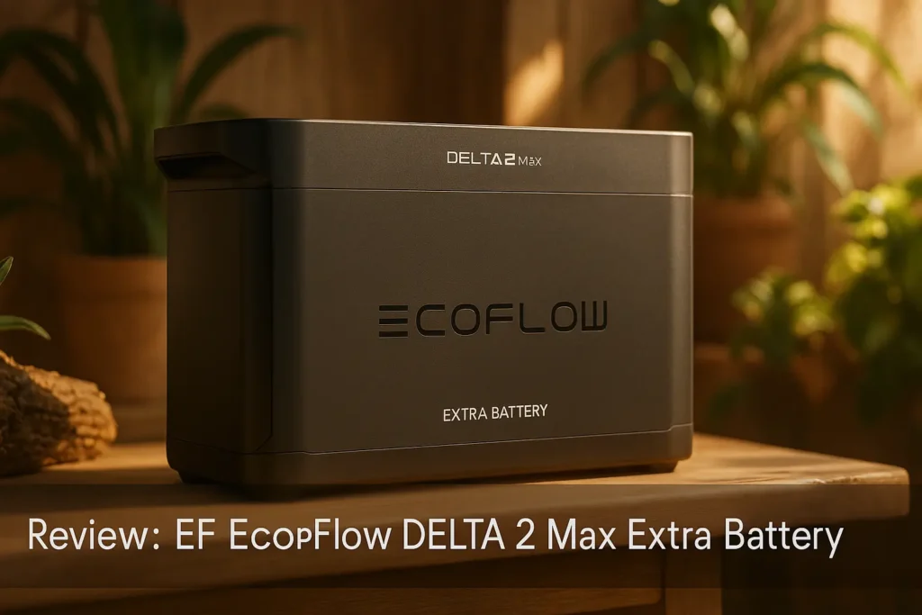 EF ECOFLOW DELTA 2 Max Extra Battery: Expansão de Energia para Qualquer Situação