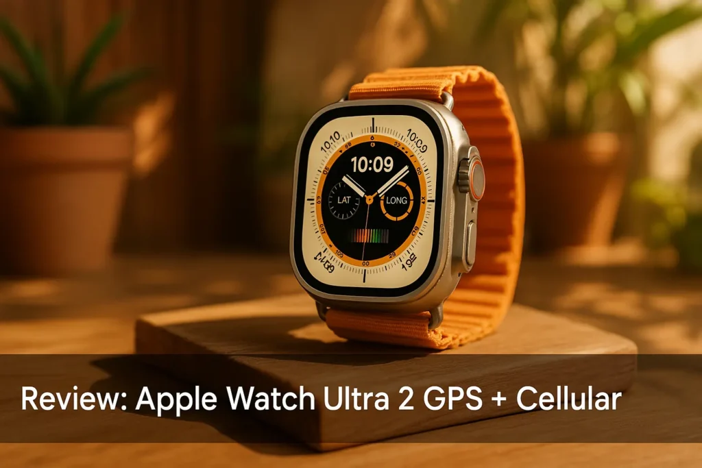 Apple Watch Ultra 2 GPS + Cellular: Robustez e Liberdade no Seu Pulso