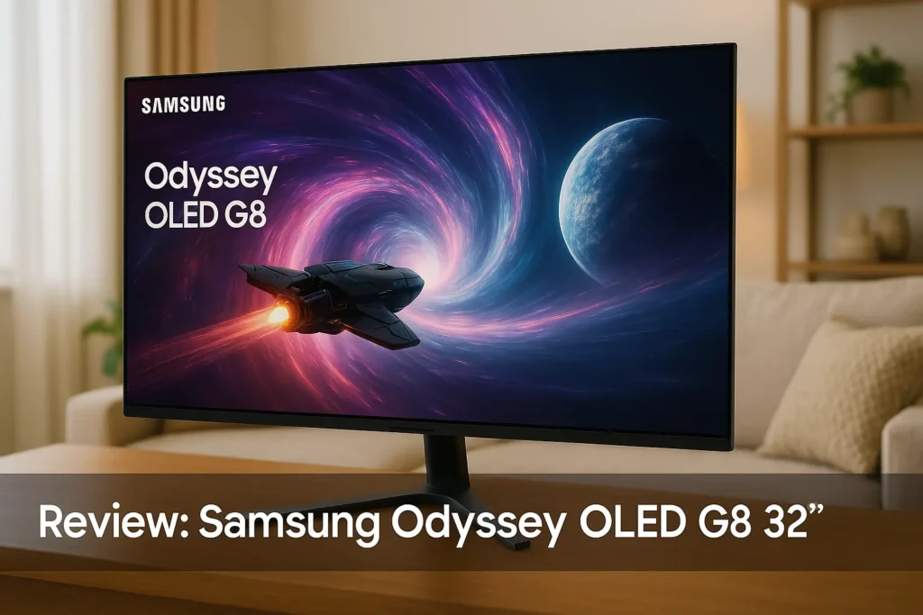 Monitor Samsung Odyssey OLED G8 32": Qualidade, Imersão e Velocidade