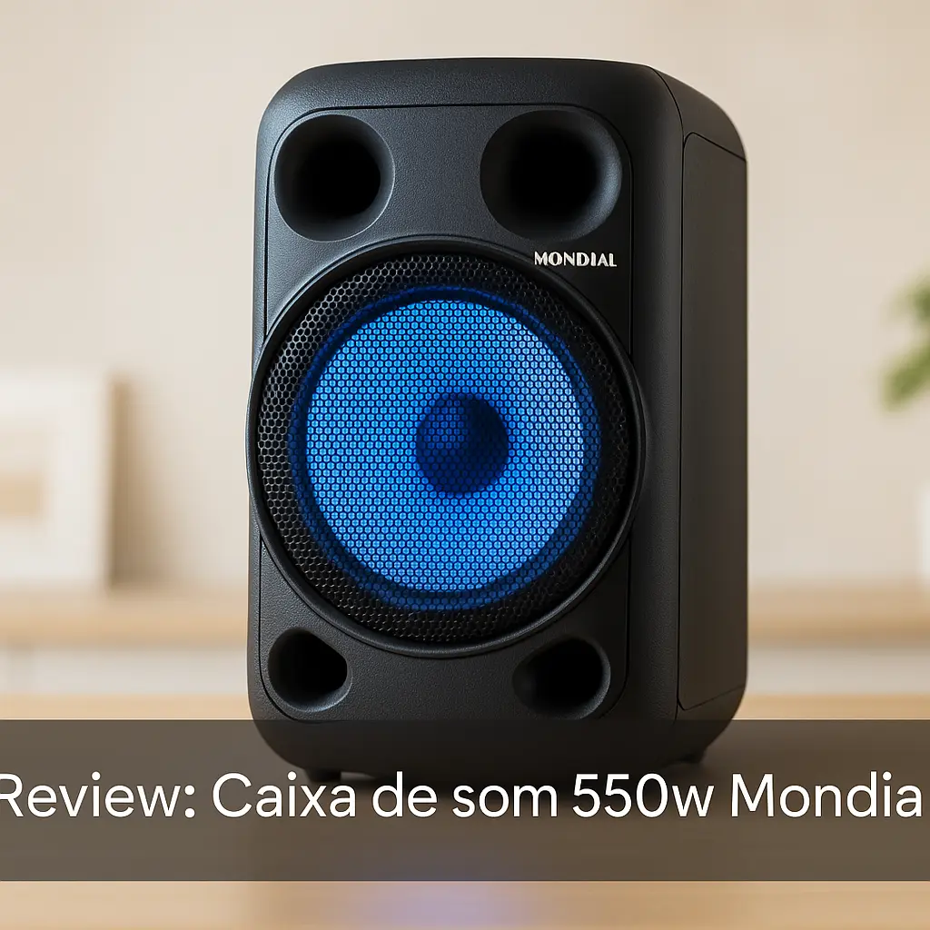 Principais 5 Caixa de som 550w Mondial