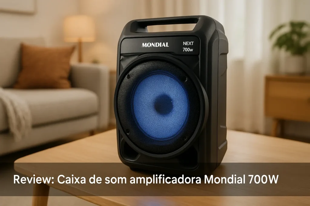 Principais 5 Caixa de som amplificadora Mondial 700w