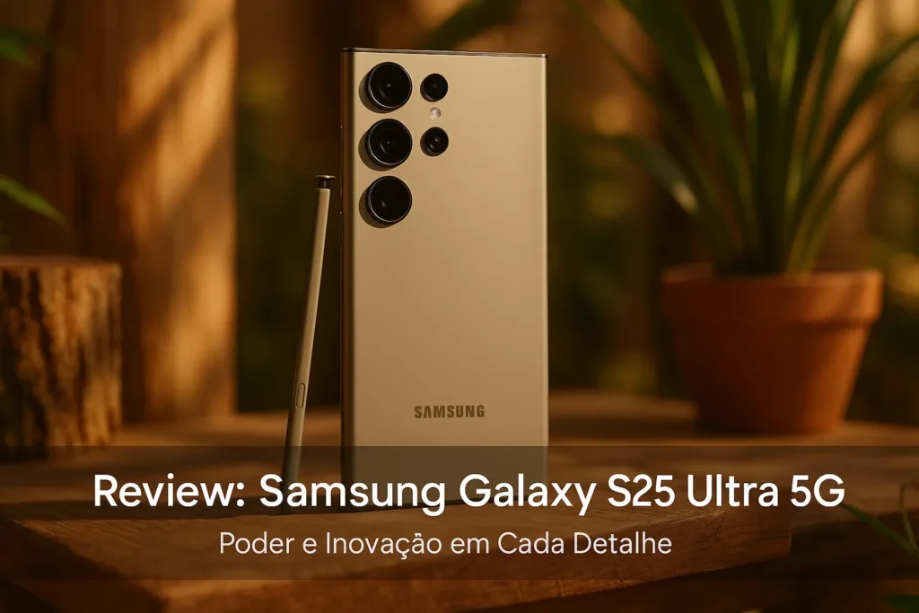 Samsung Galaxy S25 Ultra 5G: Poder e Inovação em Cada Detalhe