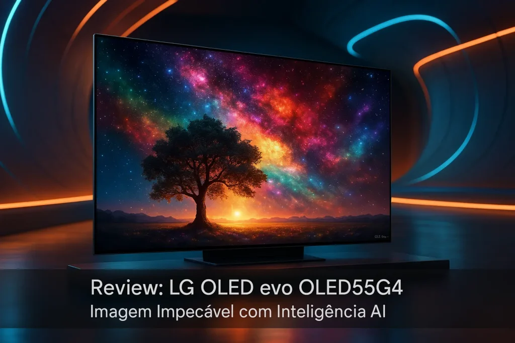 LG OLED evo OLED55G4: Imagem Impecável com Inteligência AI