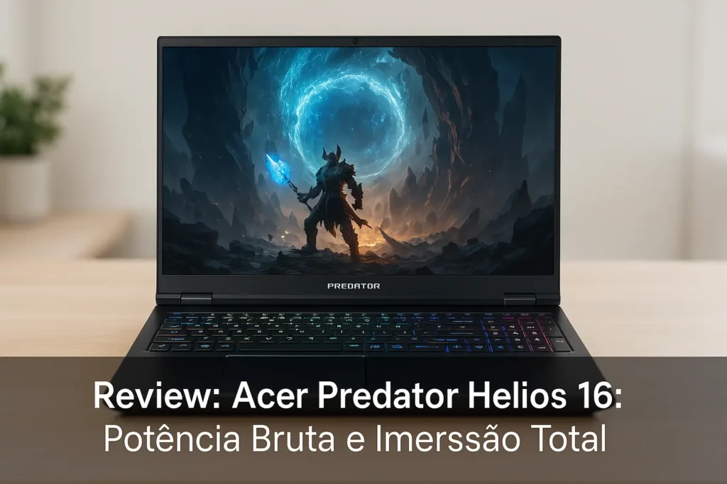 Acer Predator Helios 16: Potência Bruta e Imersão Total