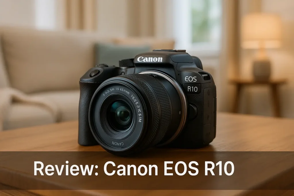 Canon EOS R10: Leve, Rápida e Ideal para Criadores