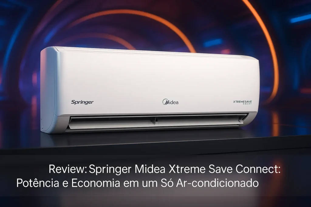 Springer Midea Xtreme Save Connect: Potência e Economia em um Só Ar-condicionado