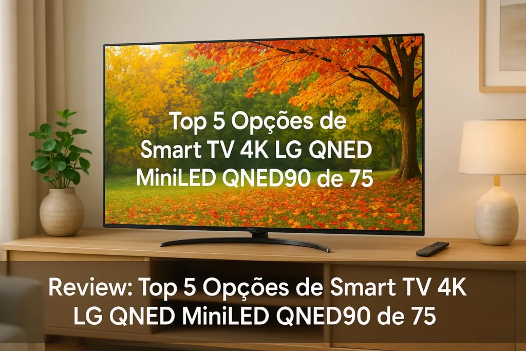 Top 5 Opções de  Smart TV 4K LG QNED MiniLED QNED90 de 75