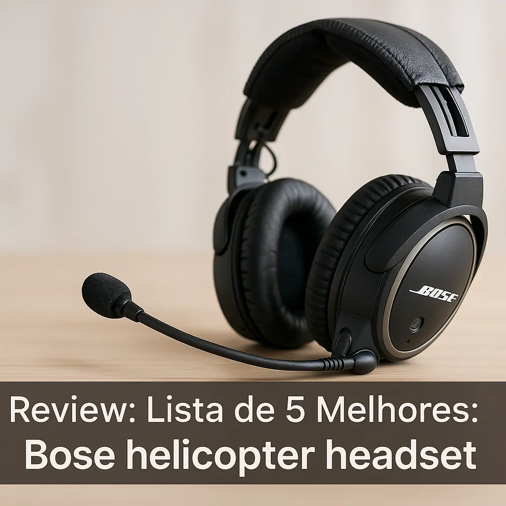 Lista de 5 Melhores: Bose helicopter headset