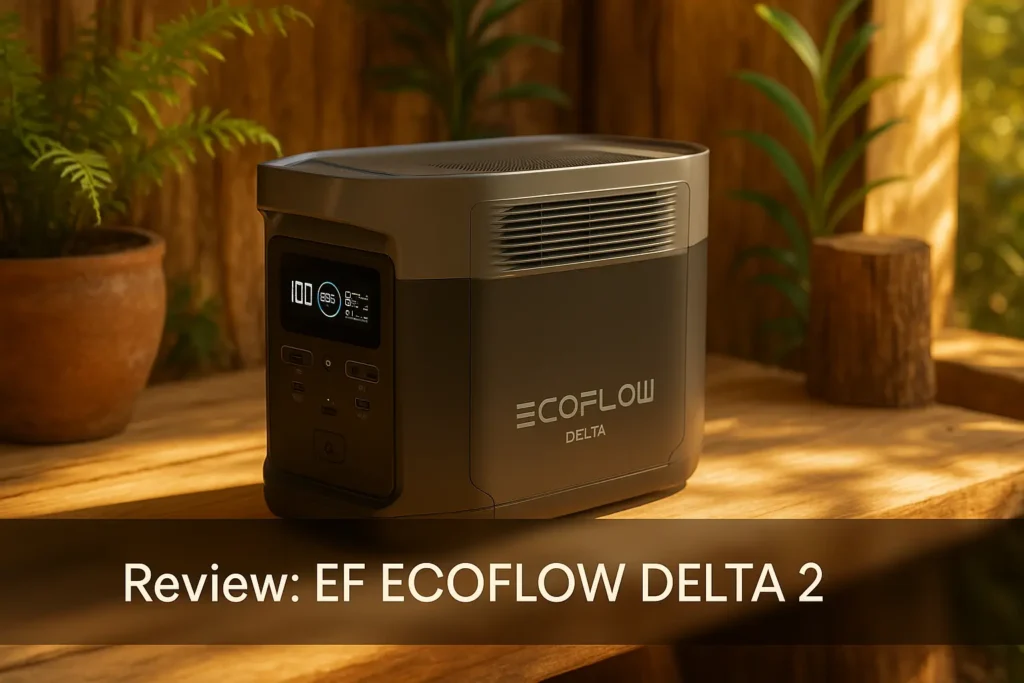 EF ECOFLOW DELTA 2: Energia Portátil, Silenciosa e Instantânea