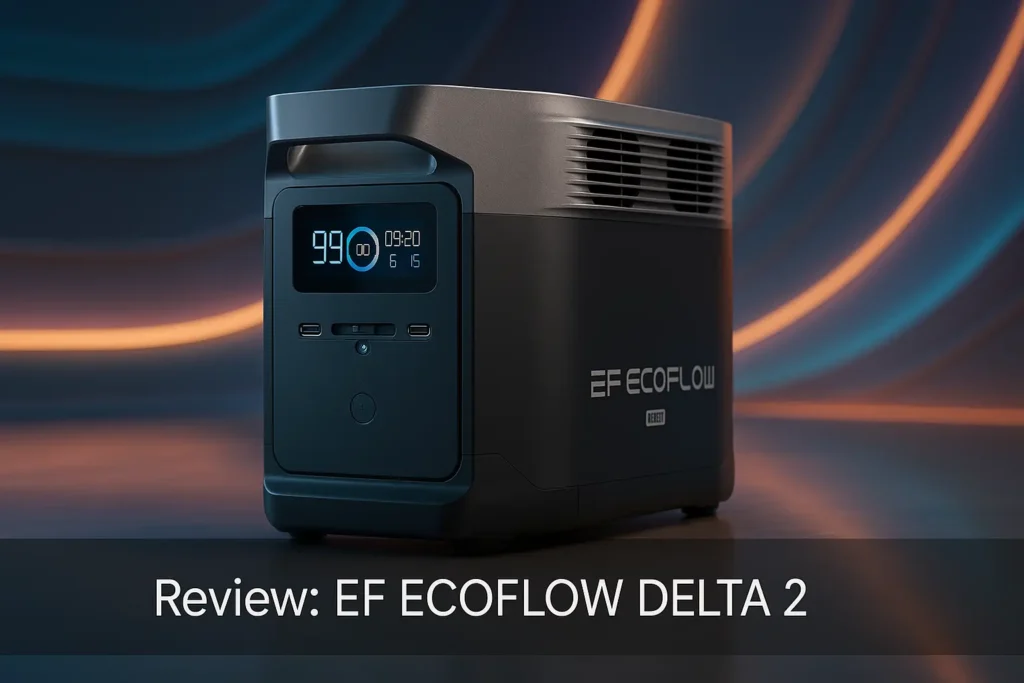 EF ECOFLOW DELTA 2: Potência Portátil, Recarga Rápida e Energia Limpa