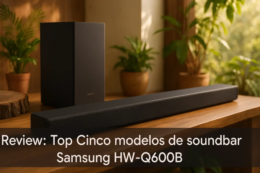 Top Cinco Modelos de soundbar Samsung hw-q600b