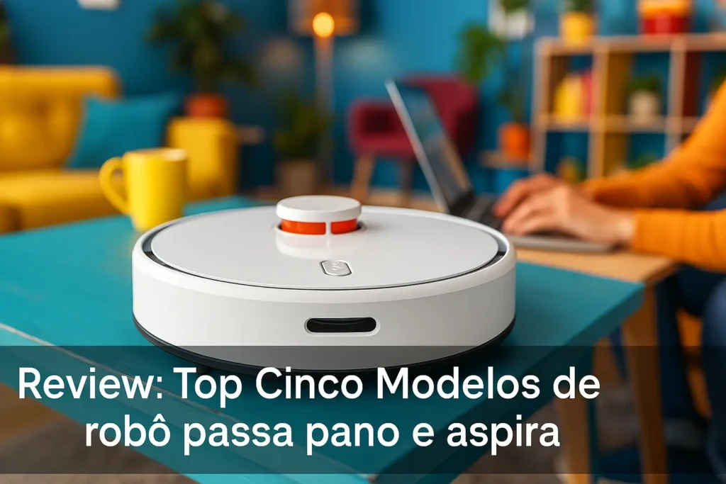 Top Cinco Modelos de robo passa pano e aspira
