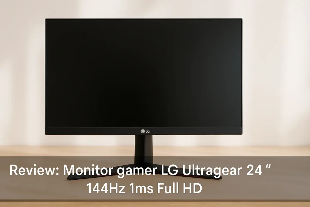 Lista de 5 Melhores: monitor gamer LG ultragear 24” 144hz 1ms full hd
