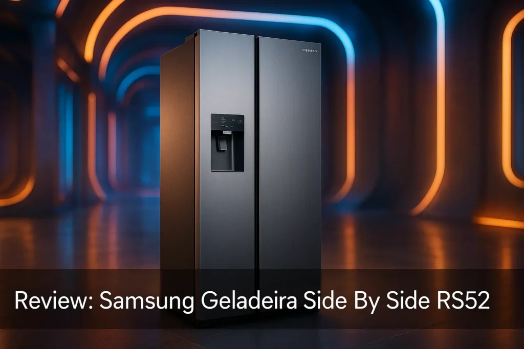 Samsung Geladeira Side By Side RS52: Conservação Eficiente com All Around Cooling™