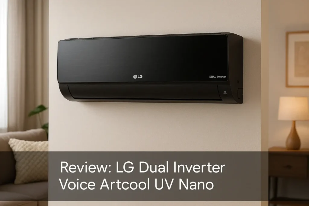 LG Dual Inverter Voice Artcool UV Nano: conforto e tecnologia com IA